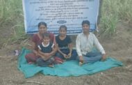 उसाच्या पिकाचा ताबा घेण्यासाठी हेमाताई वाघमारे यांचे बेमुदत धरणे आंदोलन