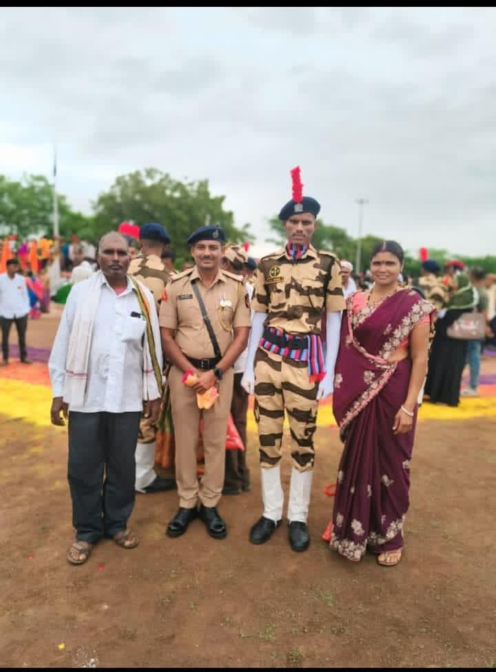 हसनापुर येथील दोन सख्खे भाऊ पोलिस दलात दाखल