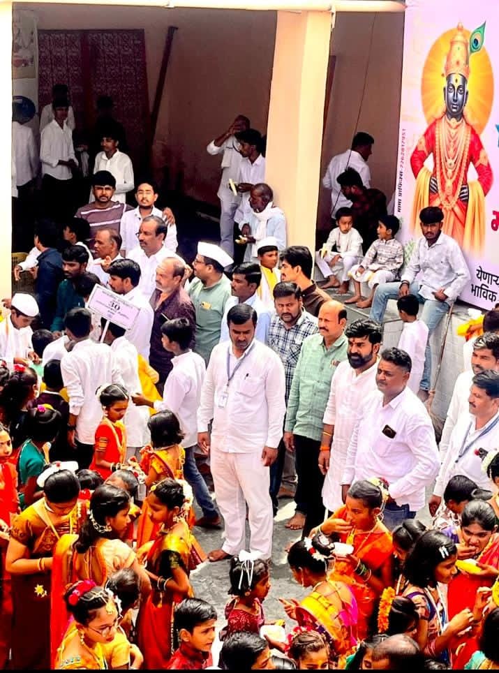 भक्ती अन् राष्ट्रसंस्काराचा महासंगम! घाटनांदुरमध्ये आषाढी एकादशी संविधानाच्या संदेशासह प्रभातफेऱ्या