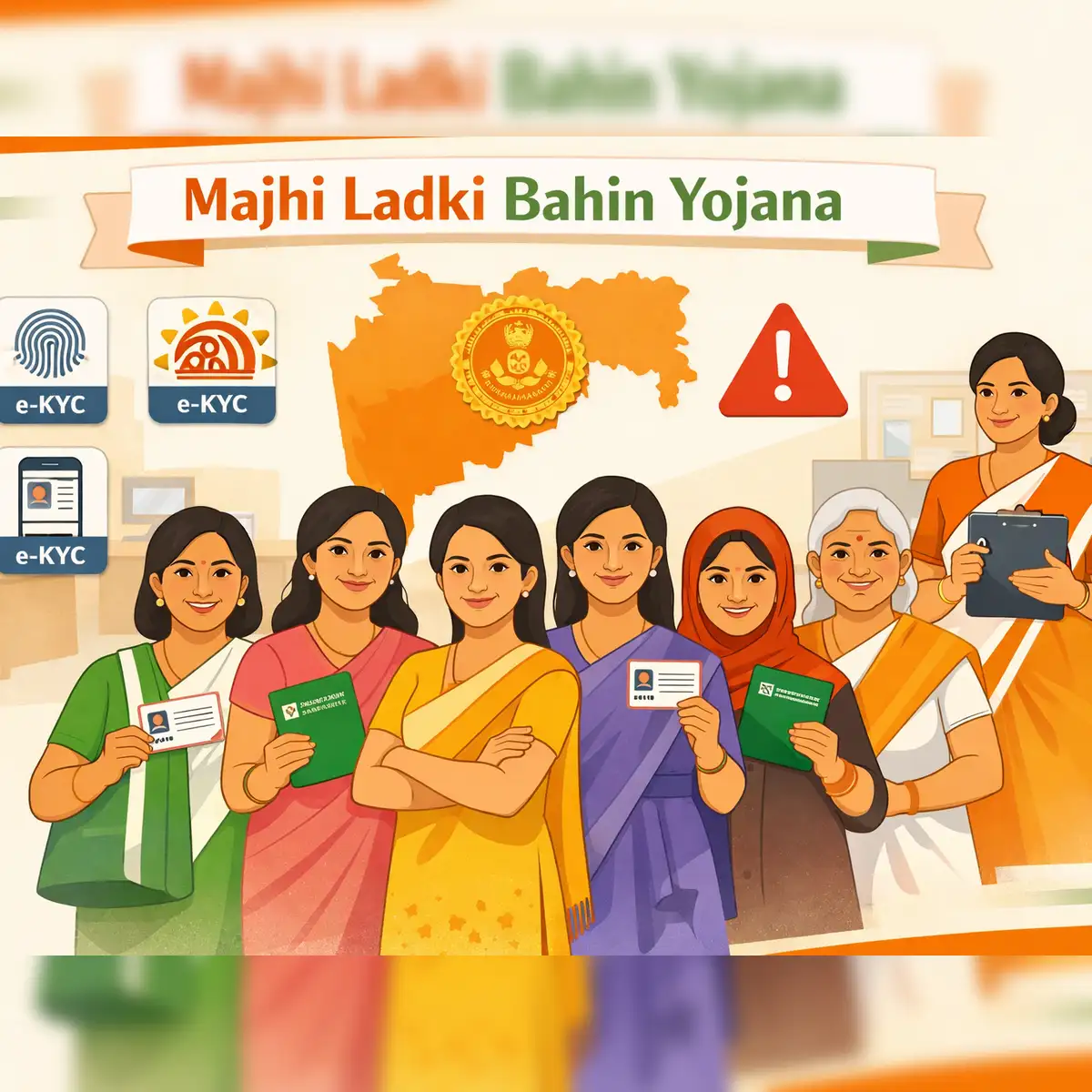 लाडकी बहिण योजनेतून ९२ लाख लाभार्थी वगळले बीड जिल्ह्यातील महिलांचा सर्वाधिक सामावेश