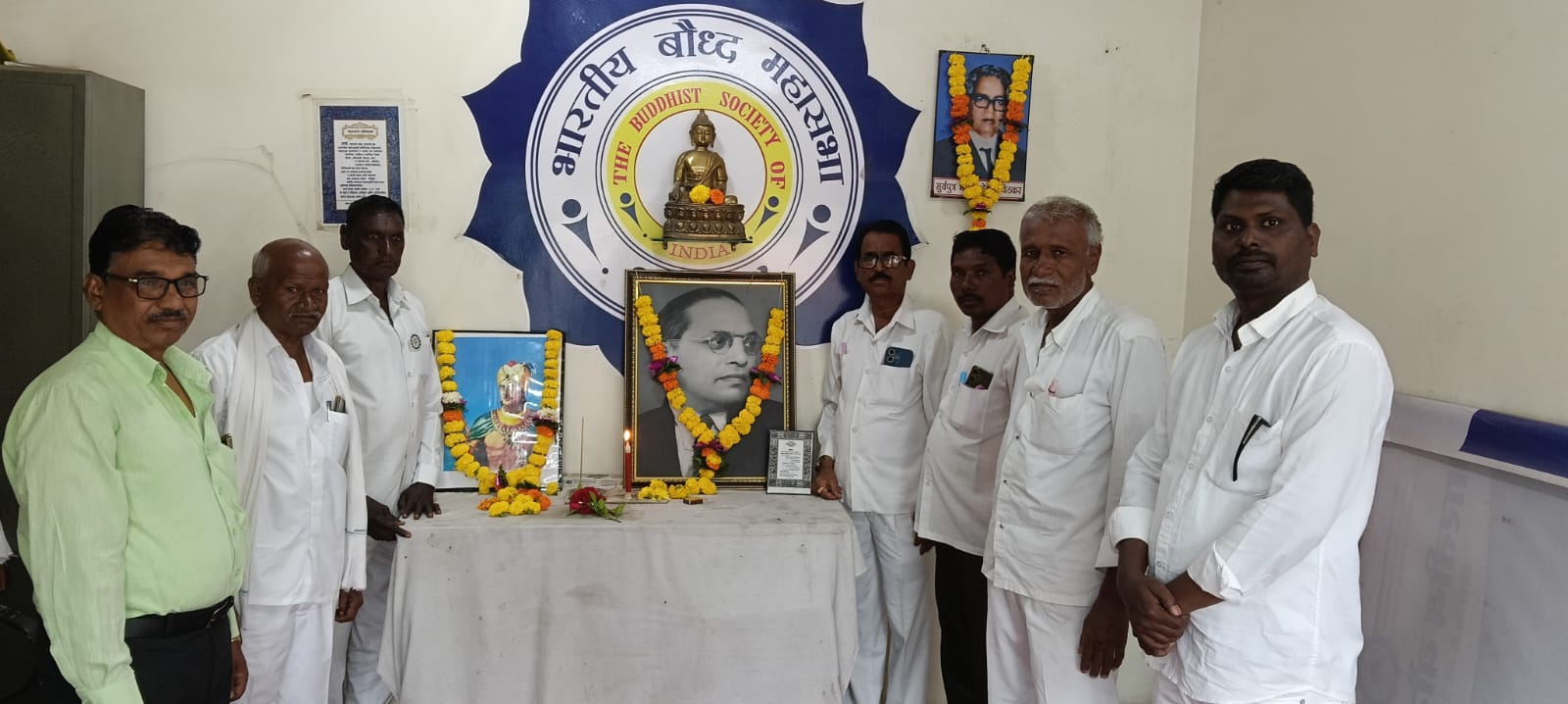 परळी वैजनाथ येथील भारतीय बौध्द महासभा तालुका शाखेत, धम्म प्रवचन मालीका विषय सपन्न